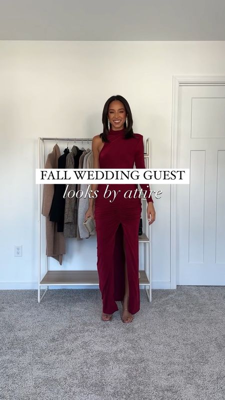 Fall wedding guest dresses by attire 🤍 

Sizing:
1. 2 - runs small size up!
2. XS - fits TTS (under $100 black tie/black tie optional dress)
3. XS - fits TTS
4. XS - fits TTS
5. 4 - this brand runs small so I sized up - happy I did! (Under $150)

#LTKunder100 #LTKstyletip #LTKwedding