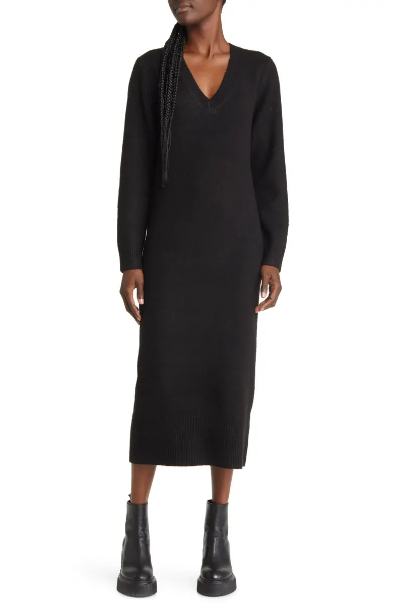 Topshop Long Sleeve Sweater Dress | Nordstrom | Nordstrom