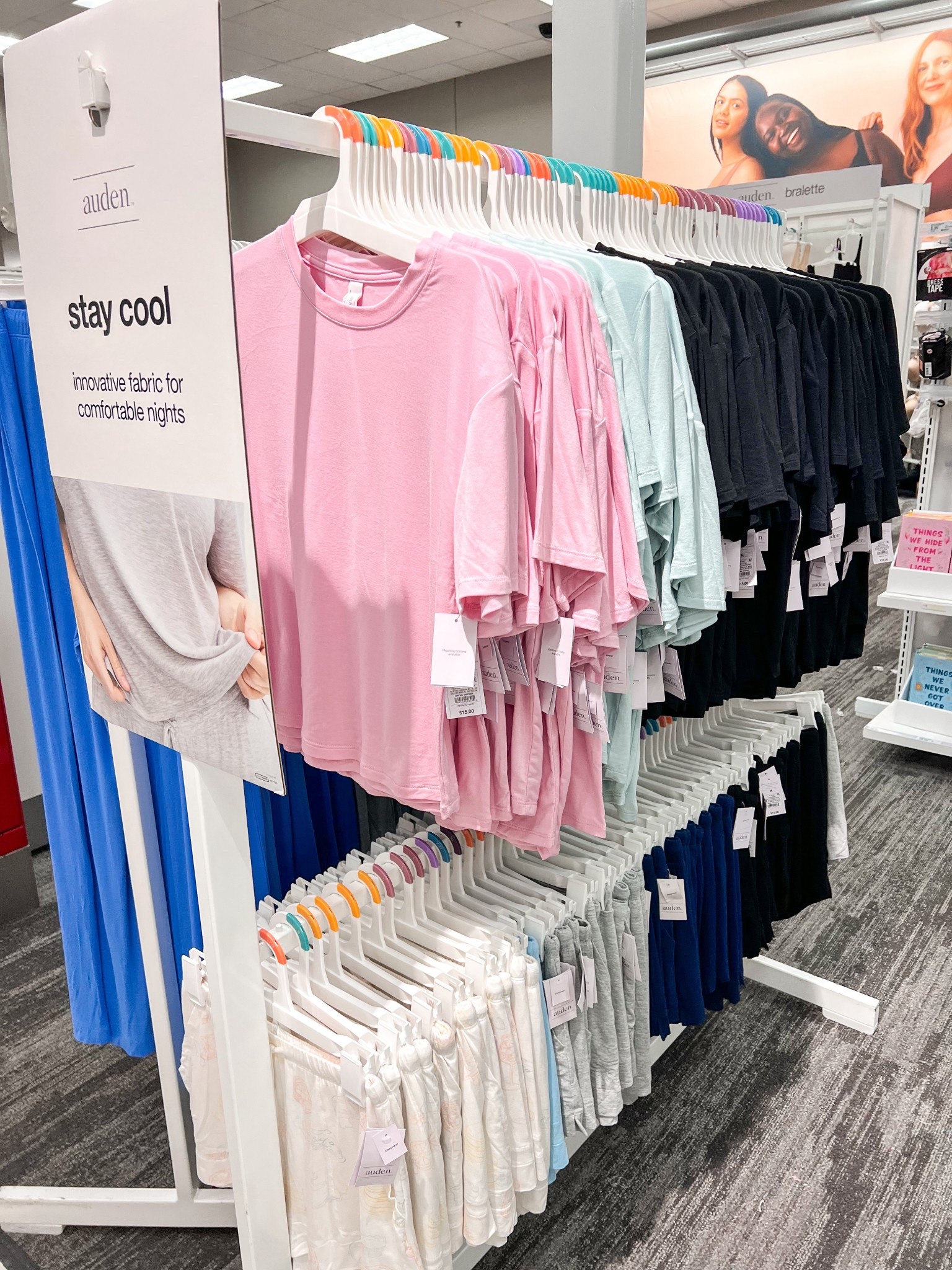 New arrival at Target- the softest women's pj sets! I love the pink and aqua colors. They feel and look just like my pricey Nuuds set but for about $30 cheaper! I'm definitely getting a set once it's a little warmer.

#LTKootd #LTKMidsize #LTKFindsUnder50