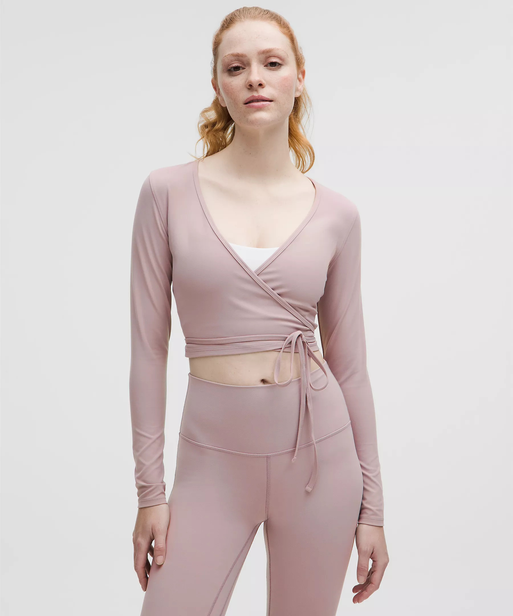 Nulu Long-Sleeve Cropped Wrap | Lululemon (US)