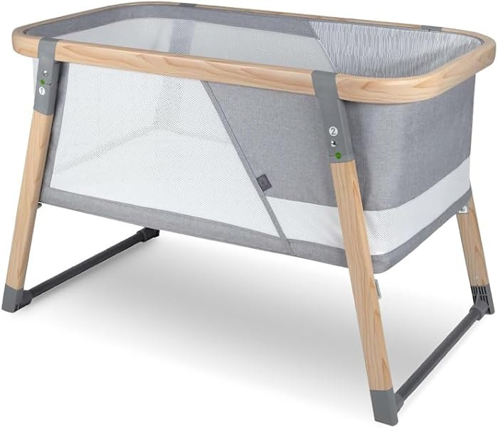 Boppy Portable Baby Bassinet, Lightweight Fold-Flat Travel Bed, Mesh Sides | Amazon (US)