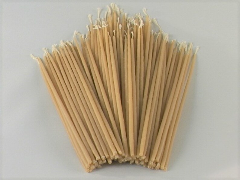 Small Beeswax Candles: 100% Australian Beeswax (270mm x 10mm / 8 grams) | Etsy (US)
