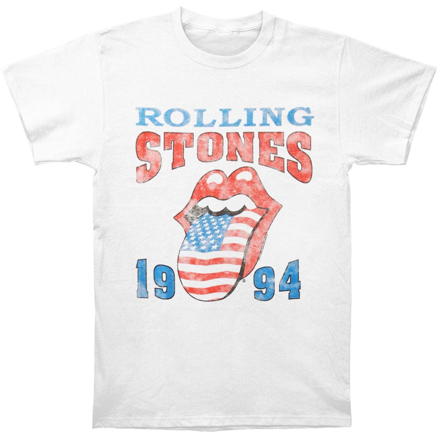 Rolling Stones Men's 1994 Stones T-Shirt White | Amazon (US)