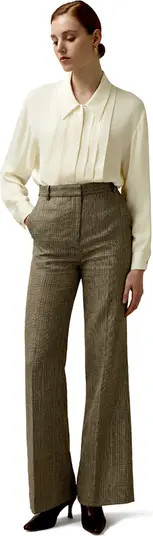 Sprezzatura Urbane Silk Wool Blend Trousers | Nordstrom