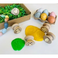 Easter Dough Stampers | Gifts For Kids Sensory Play Playdough Tools Montessori Toddler | Etsy (US)