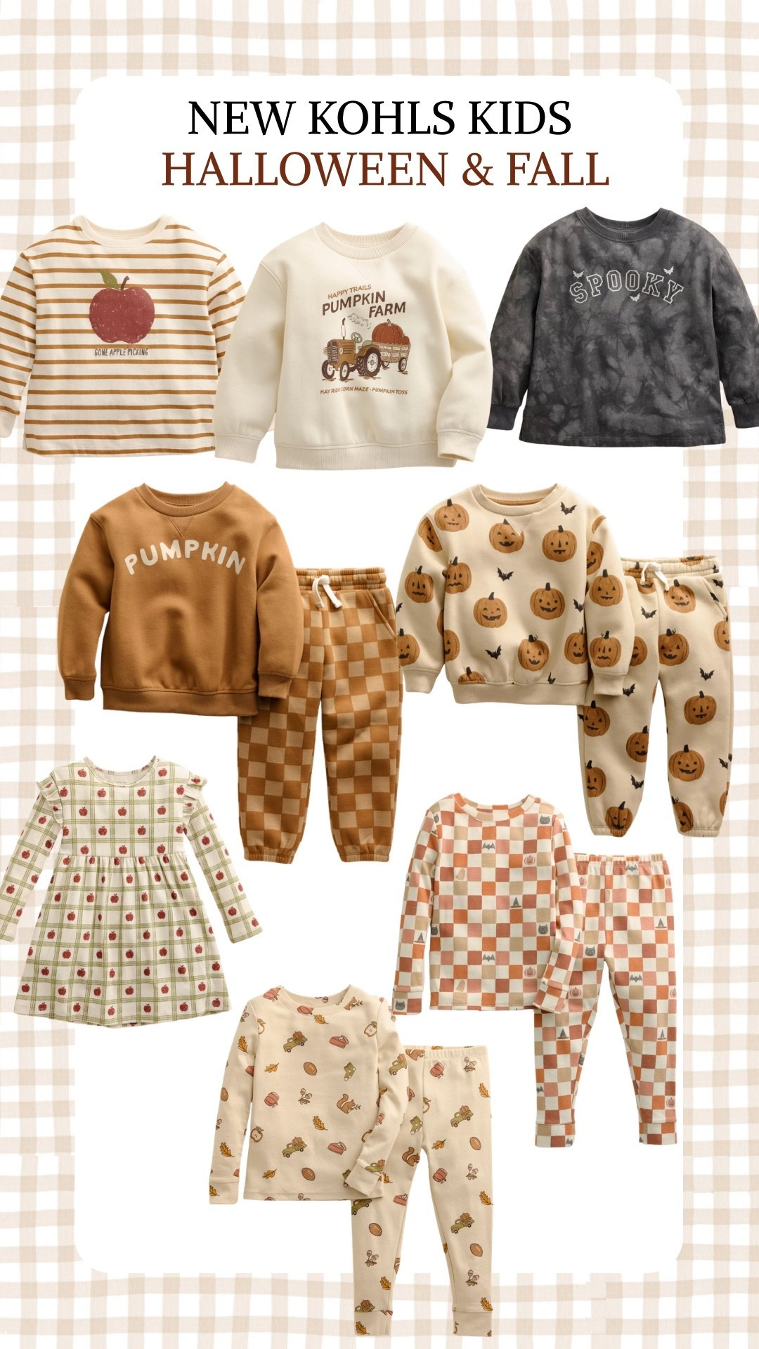 Baby and kids Halloween and fall at Kohls!
