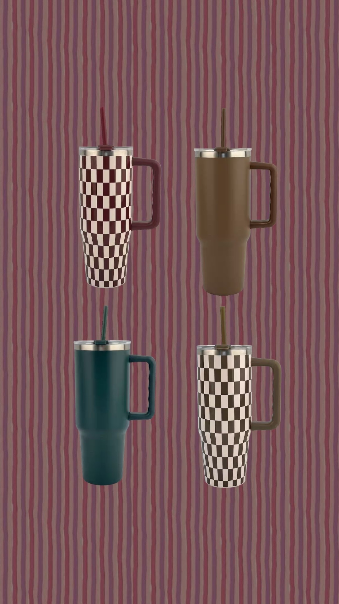 $7.99 fall tumblers! I got the top left and it’s sooo cute 🤎