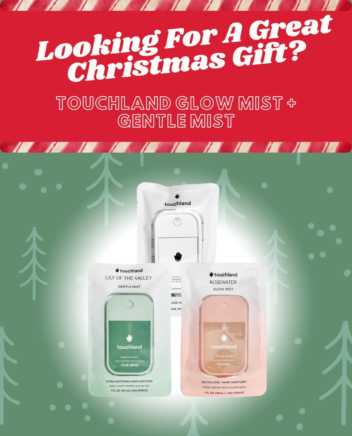 🌿 Touchland Scented Hydrating Hand Sanitizer – Skin-Friendly & Stylish

Keep your hands clean and moisturized with Touchland Hydrating Hand Sanitizer. This product features:

Scented formula that leaves a refreshing fragrance without the sticky feeling
Skin-friendly ingredients like aloe and vitamins to nourish your hands
Compact design that's easy to carry, making it ideal for on-the-go use
Effective protection against germs while being gentle on your skin
Available in a variety of fresh scents. Perfect for everyday use!

#LTKFindsUnder50 #LTKGiftGuide #LTKBeauty