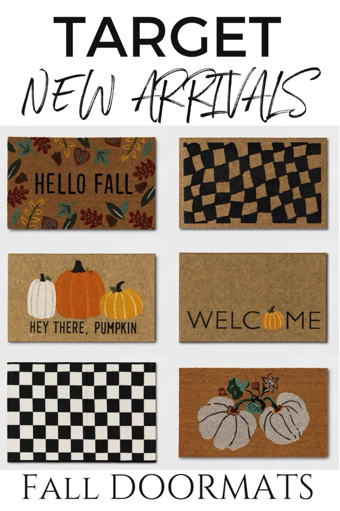 Target new arrivals 
Fall doormats as low as $10

#LTKSeasonal #LTKFindsUnder50 #LTKHome