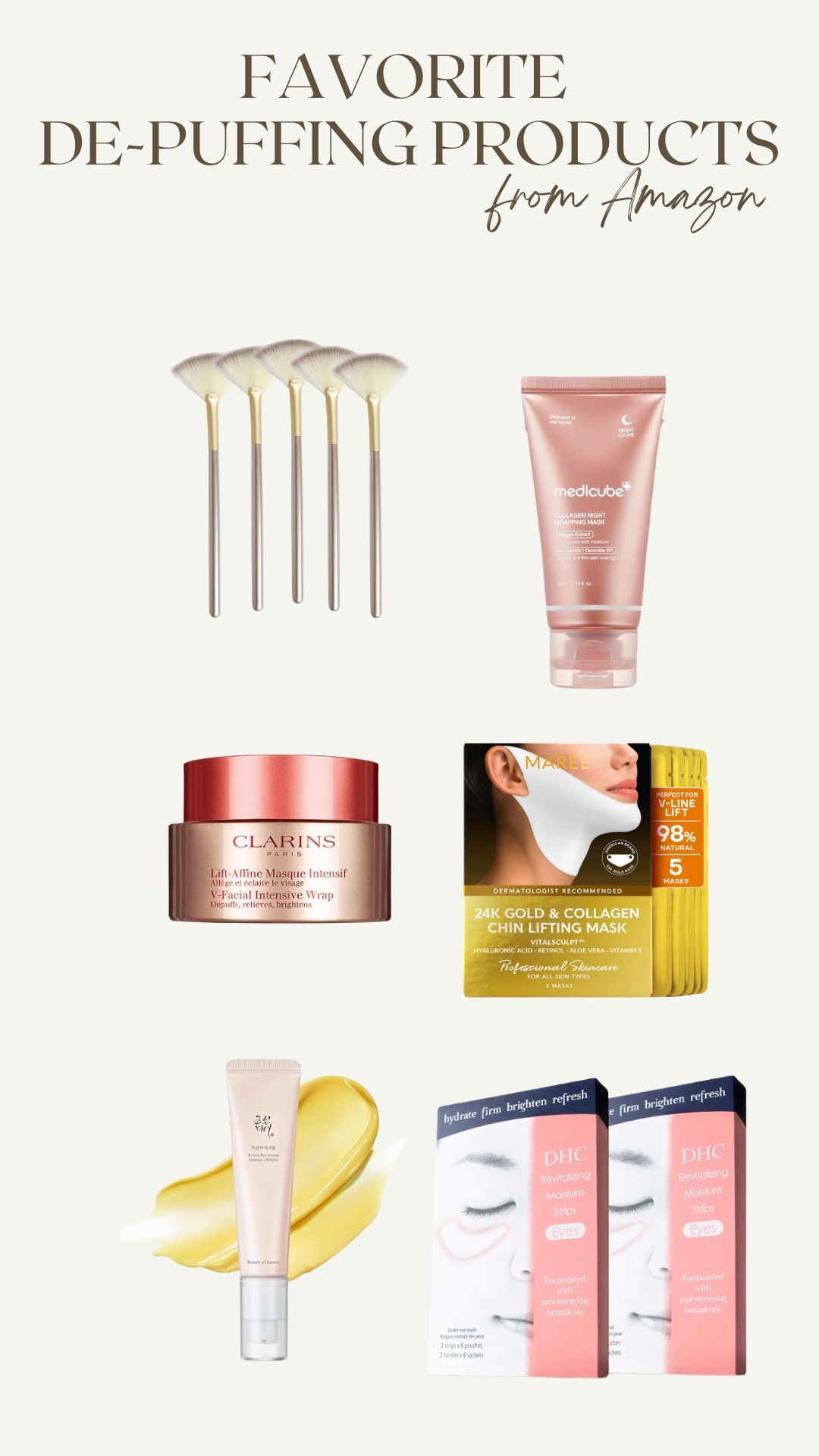 My absolute favorite depuffing products from Amazon! The best after a night of drinking or sodium #amazonpartner #amazonbeauty #founditonamazon

#LTKFindsUnder100 #LTKBeauty #LTKTravel