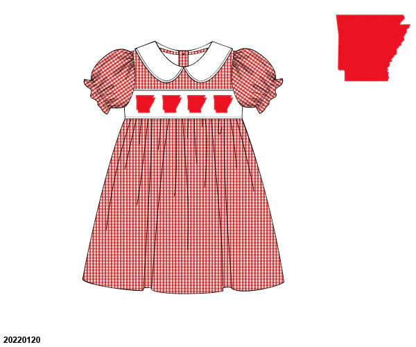 Arkansas Forever - Margaret Dress | Ann + Reeves Kids
