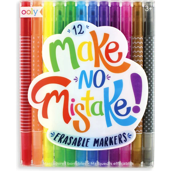 Make No Mistake! Erasable Markers | Maisonette