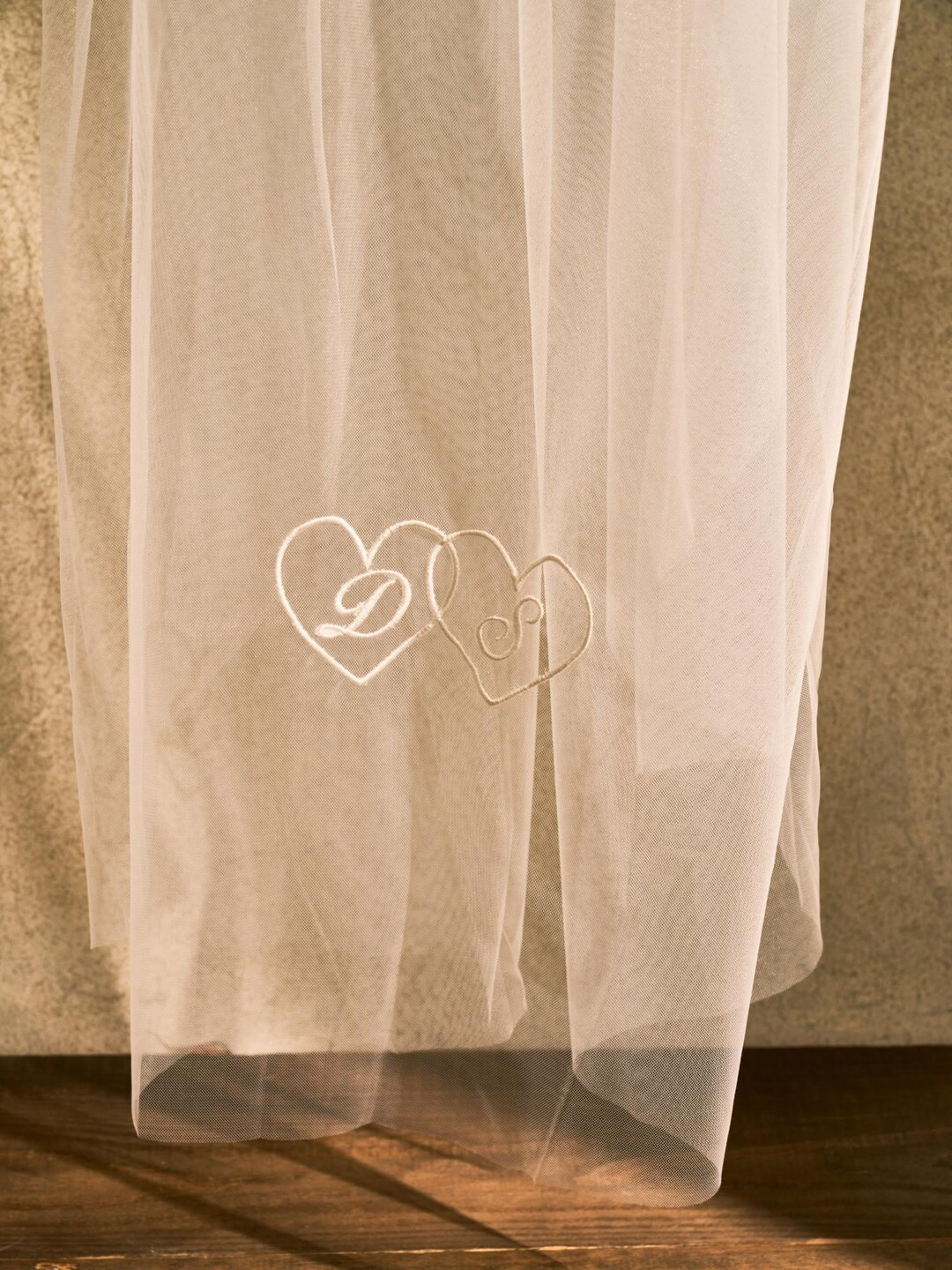 Personalised Bride Veil, Embroidered Bride Veil, Bride to Be Veil, Custom Name Veil, Initial Veil... | Etsy (US)