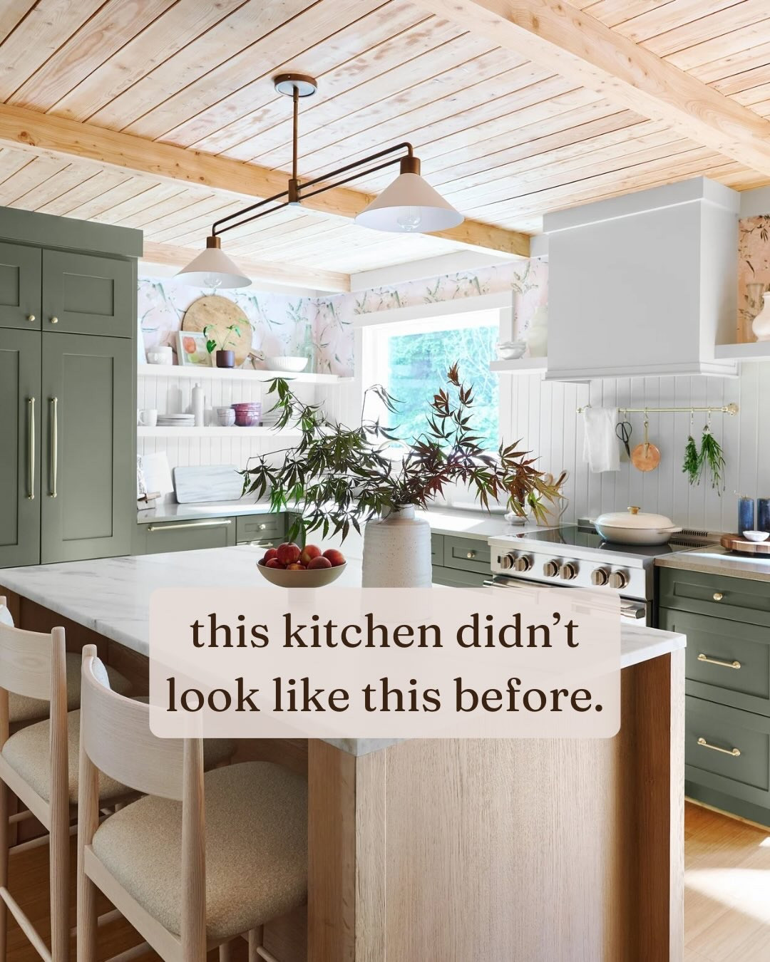 Would you believe me if I told you we did it in less than 2 months? No new electrical or plumbing, no walls moved, and no engineering. All cosmetic!

This was a reader submission and it was SO. FUN. Should we do another one??? 

Head to my bio to find links to the sources for this project and read the full blog post!

Designed by me & @sarahweldondesign 
Styled by me & @emilyedithbowser 
Photos by @stevenmcdonald_photography