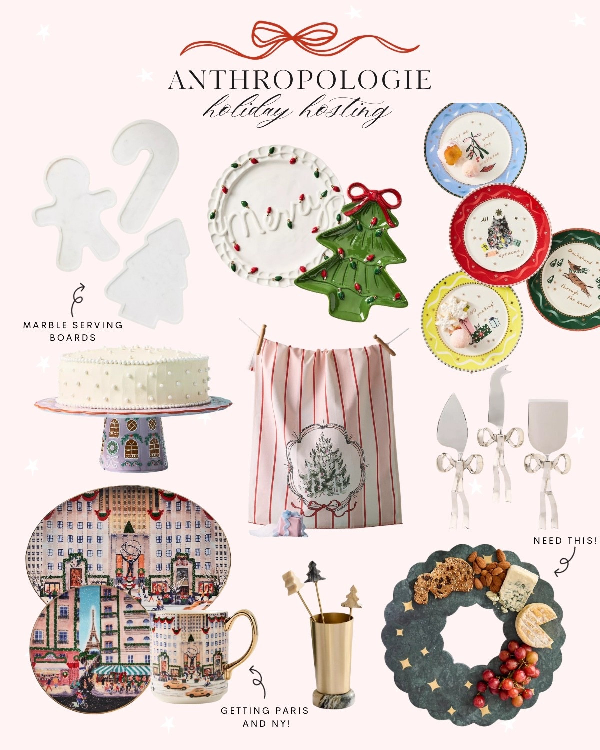 Anthropologie Holiday Hosting 

#LTKSeasonal #LTKHome #LTKFindsUnder50