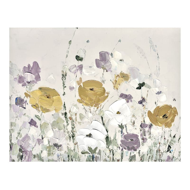 Floral Canvas Wall Art, 28x22 | At Home