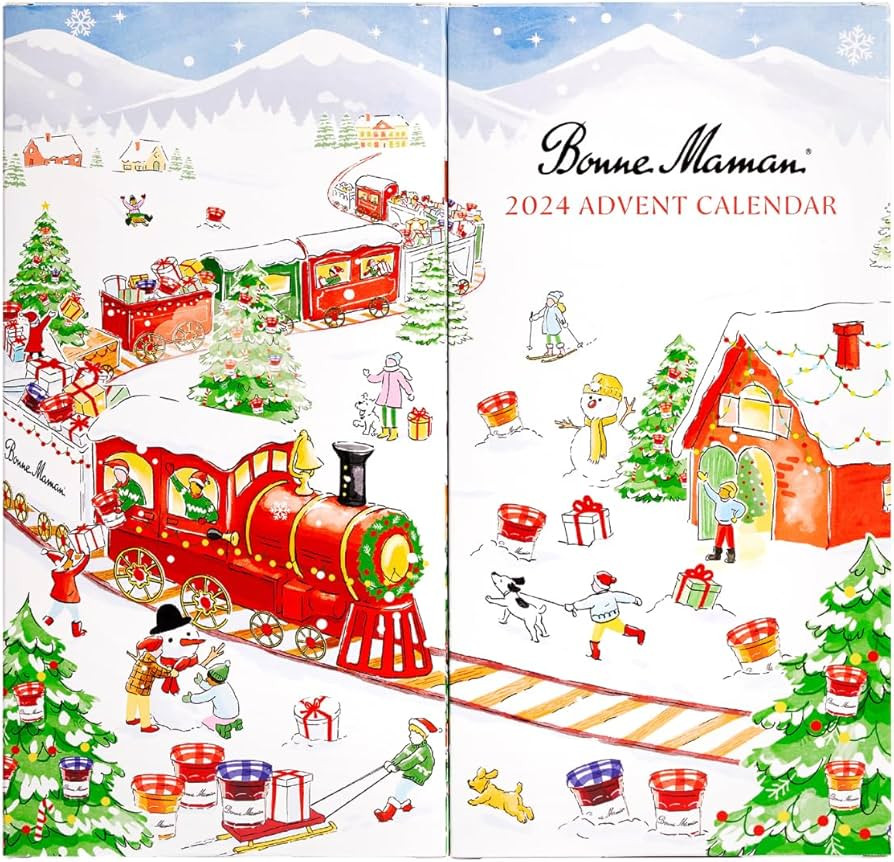 Bonne Maman 2024 Limited Edition Advent Calendar, 24 Mini Spreads | Amazon (US)