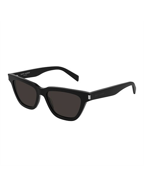 Saint Laurent Black Cat-eye Sunglasses | David Jones | David Jones (Australia & New Zealand)