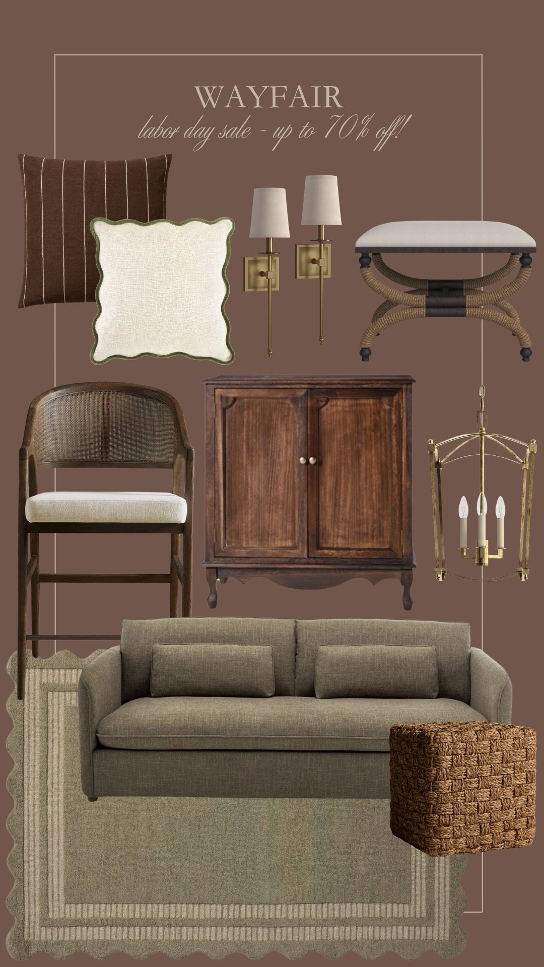 My favorites from the Wayfair Labor Day sale! So many good finds, up to 70% off 🤎🤭🙌🏻

#LTKHome #LTKSaleAlert