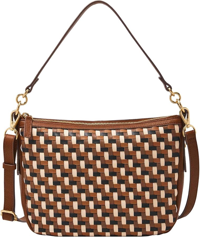 Fossil Women's Jolie Leather Crossbody Purse Handbag | Amazon (US)