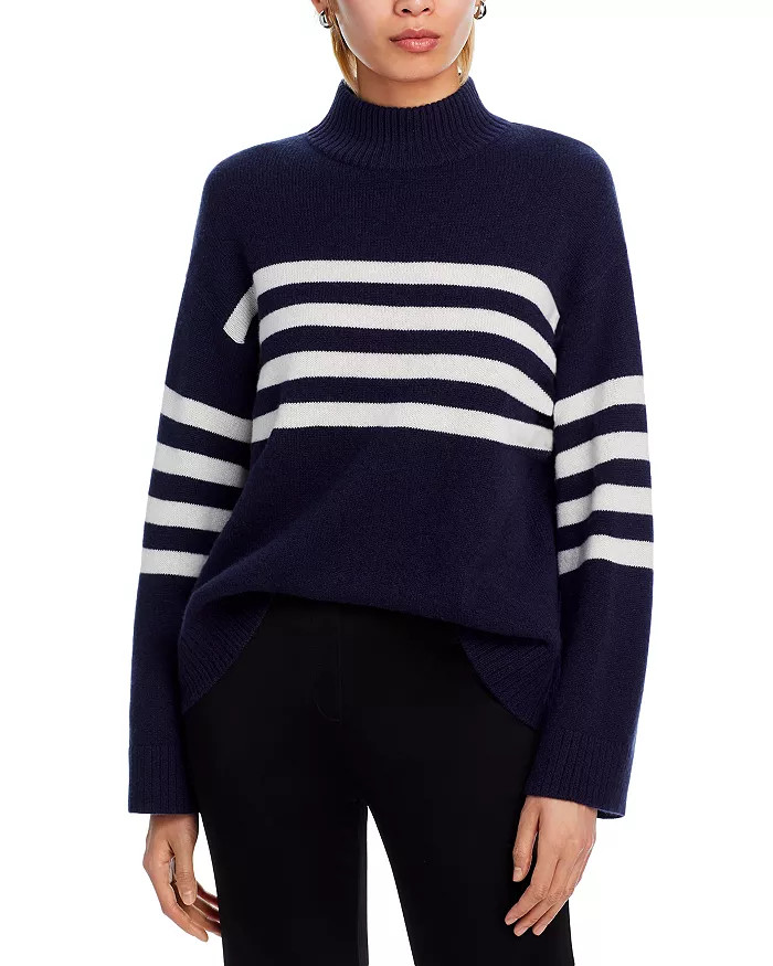 C by Bloomingdale's Cashmere Striped Sweater - Exclusive Women - Bloomingdale's | Bloomingdale's (US)