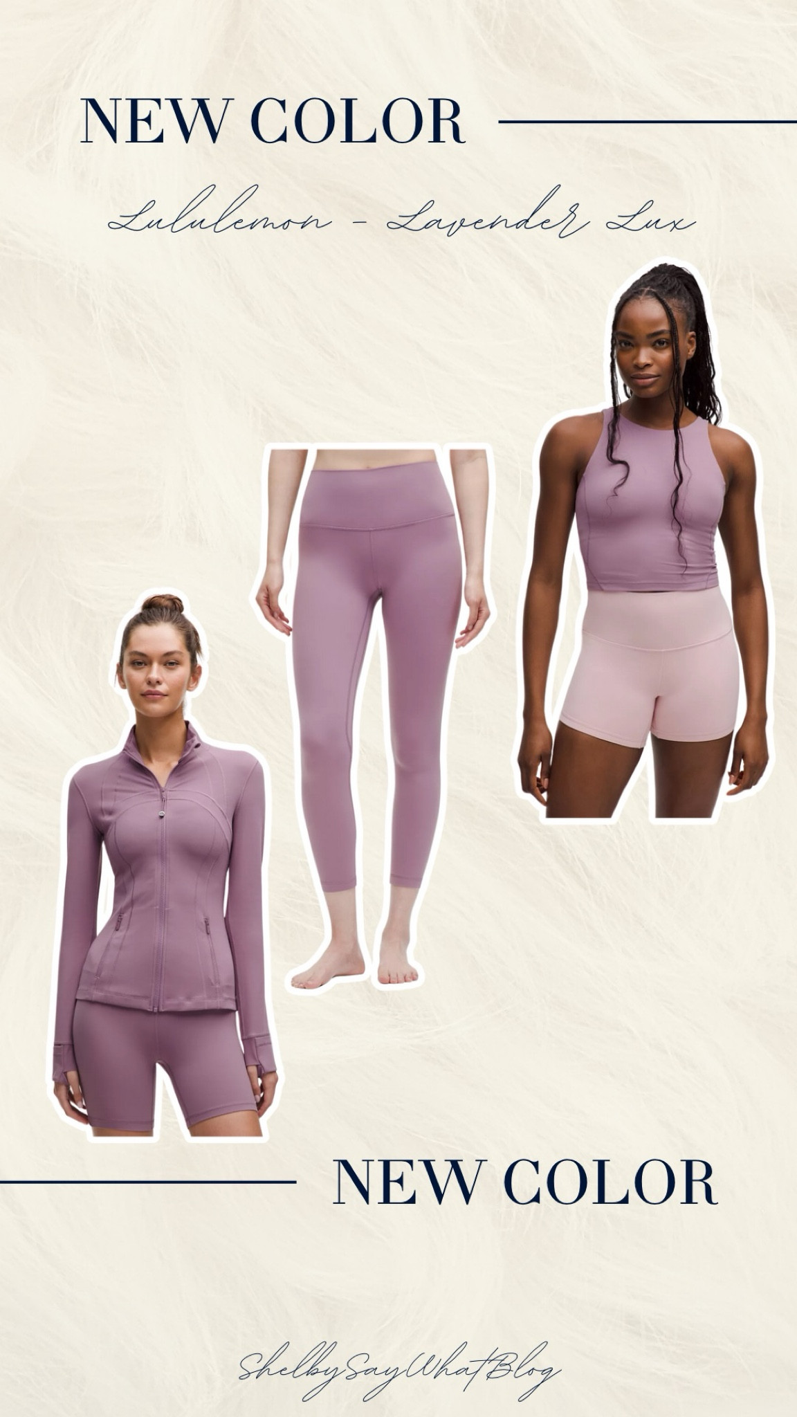 New Lululemon Color Way!! Lavender Lux 💜🦄 I wear a size 12 in all Lululemon! 🫶🏻 

#LTKFitness #LTKMidsize #LTKActive