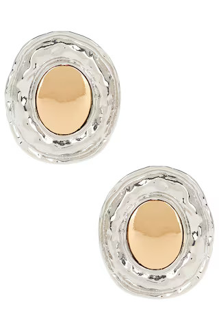 8 Other Reasons Two Tone Stud in Silver & Gold from Revolve.com | Revolve Clothing (Global)
