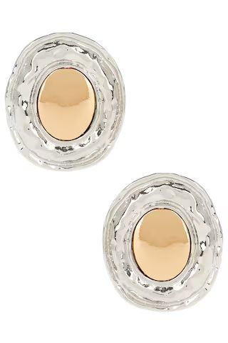 8 Other Reasons Two Tone Stud in Silver & Gold from Revolve.com | Revolve Clothing (Global)