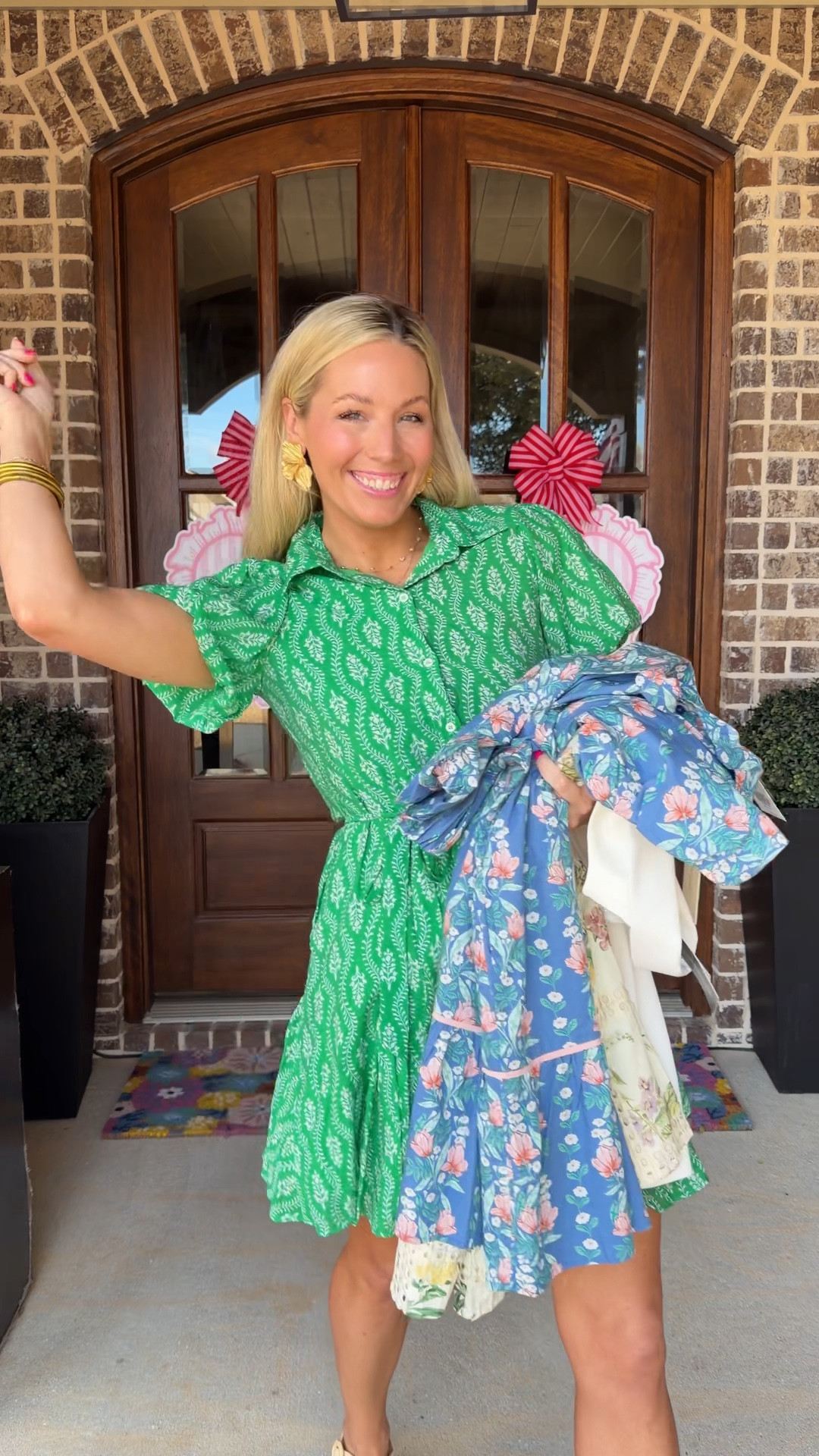 Belk new spring arrivals! Love these dresses for so many occasions!! 
Green- size SP
White- size 2
Blue- size small
Floral- size small 
Shoes are dolce vita 

#LTKootd #LTKWedding #LTKWorkwear