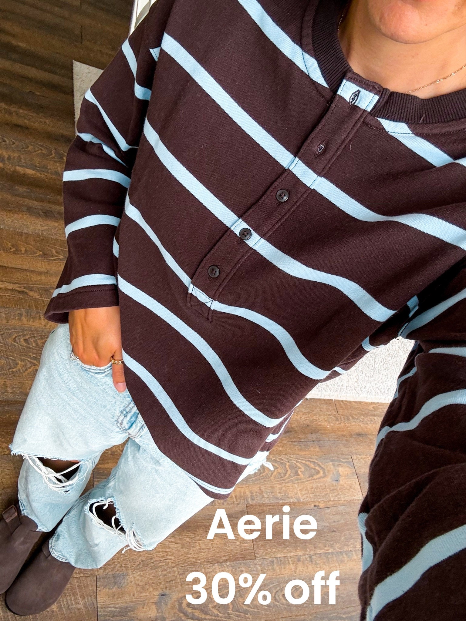 @Aerie 30% off this top

#LTKootd #LTKgrwm #LTKmomlife
