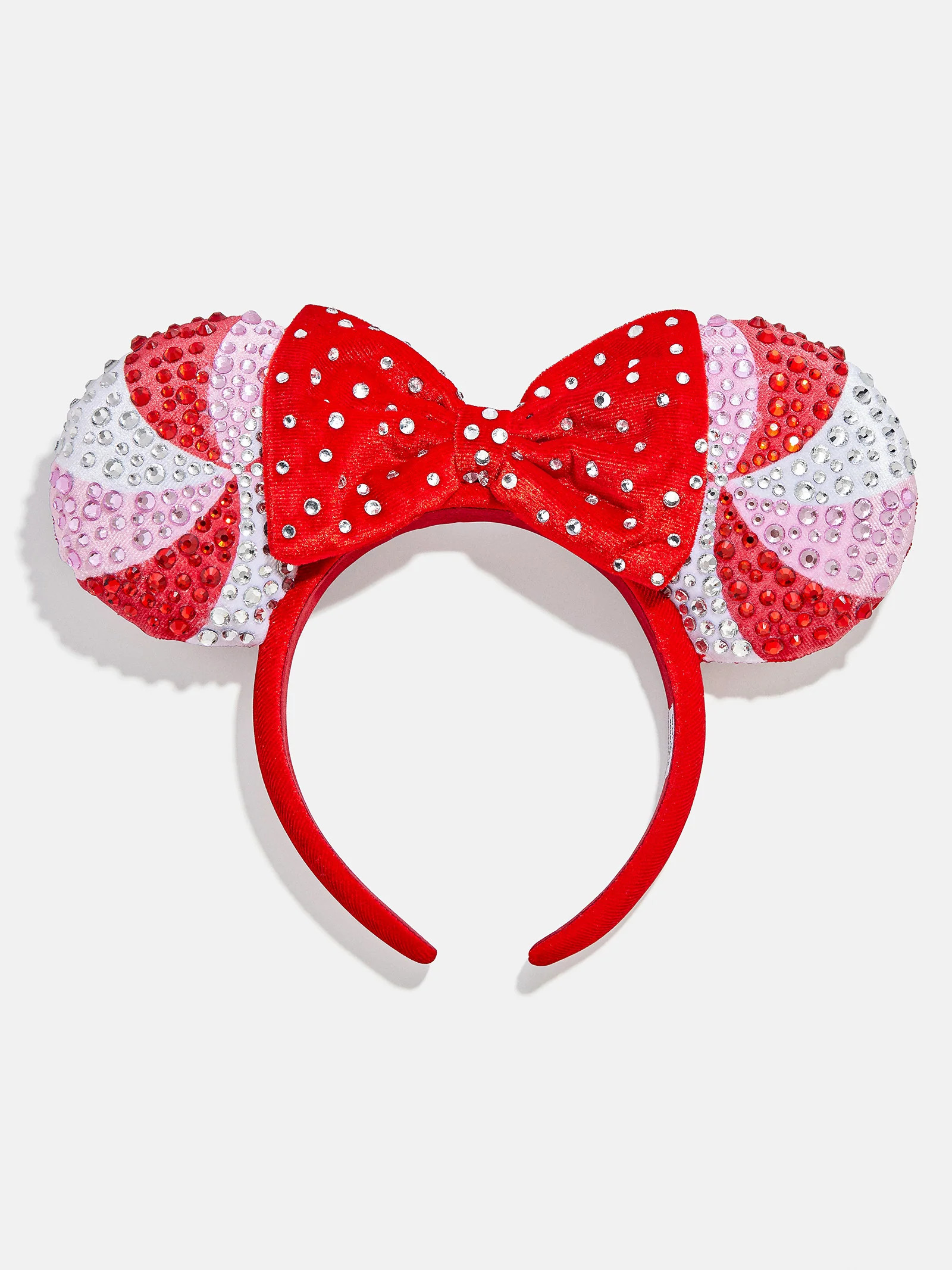 Disney Minnie Mouse Peppermint Ears Headband - Minnie Mouse Peppermint Ears | BaubleBar