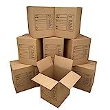 Moving Boxes with Handles, 10 Premium Large, 18" x 18" x 24 | Amazon (US)