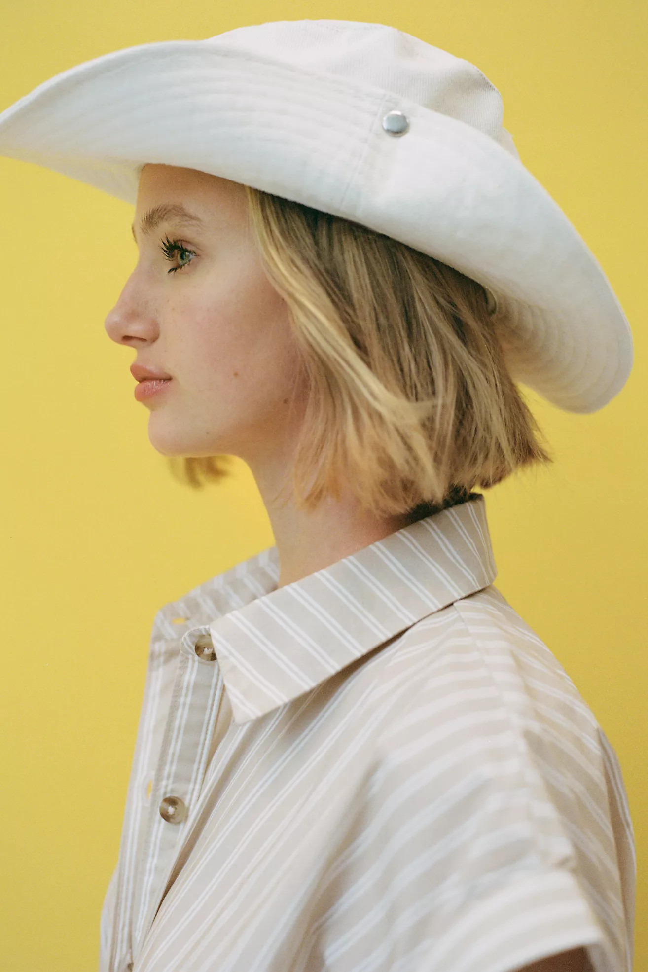 The Faye Short-Sleeve Belted Shirt Dress | Anthropologie (US)