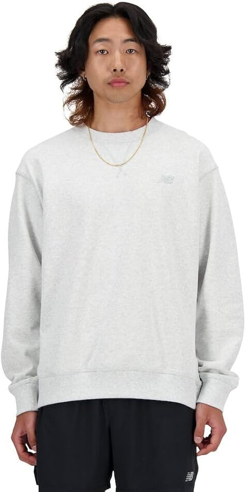 New Balance Men's Athletics French Terry Crew | Amazon (US)