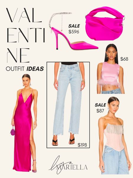 Valentine’s Day pink outfit ideas - Revolve sale favorites, Jimmy Choo sale & more 

#competition #pinkoutfits 

#LTKsalealert #LTKGiftGuide #LTKFind