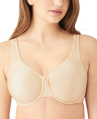 Wacoal Basic Beauty Full-Figure Underwire Bra 855192, Up To H Cup - Macy's | Macy's