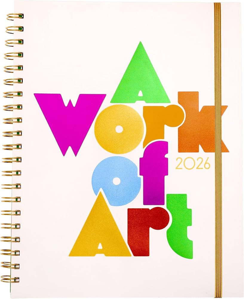 ban.do 12-Month Large Daily and Weekly Planner Dated January 2026 - December 2026, Soft Cover Sel... | Amazon (US)