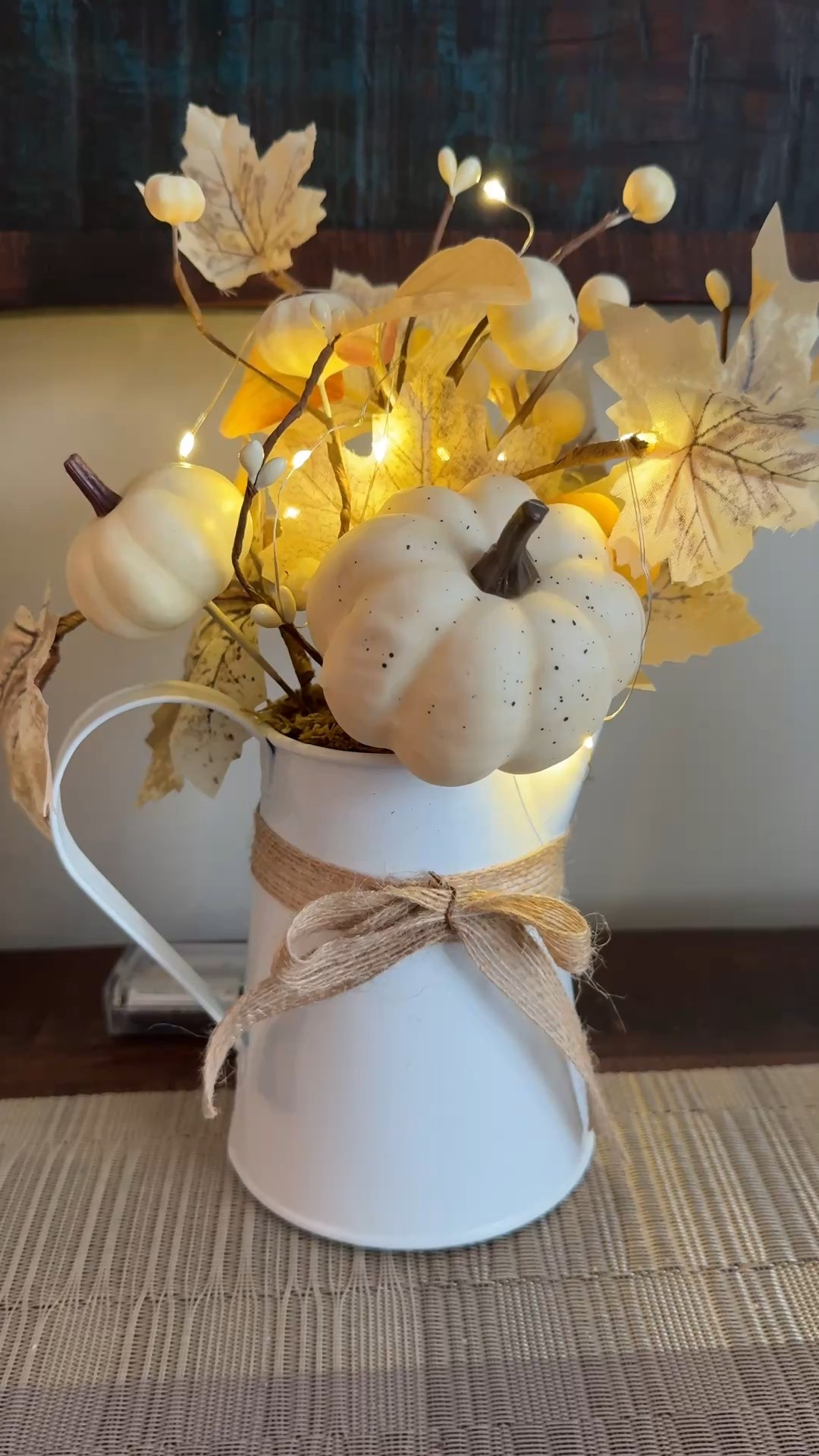 This Amazon fall decor is perfect for neutral homes! White, beige and taupe allow this faux flower and pumpkin arrangement to fit in anywhere. 

#neutraldecor #neutralhome #falldecor #fallarrangements #amazonhome #amazonfinds

Fall decor, Amazon fall decor, fall faux floral arrangements, affordable fall decor

#LTKHome #LTKSeasonal #LTKFindsUnder50