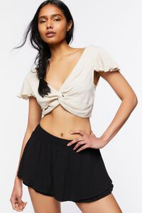 Layered Flounce Mini Skirt | Forever 21 (US)