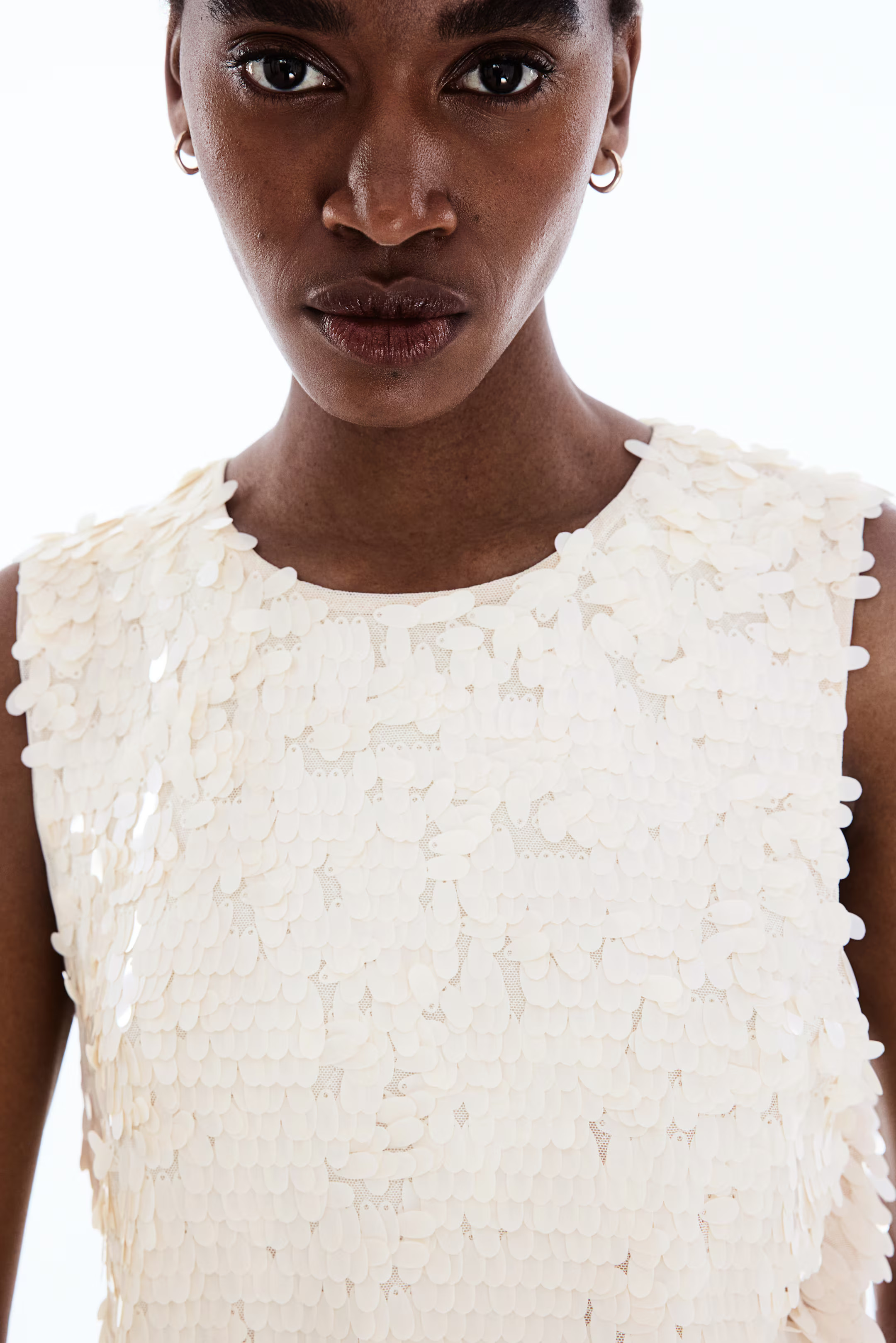 Sequined Sleeveless Top | H&M (US + CA)