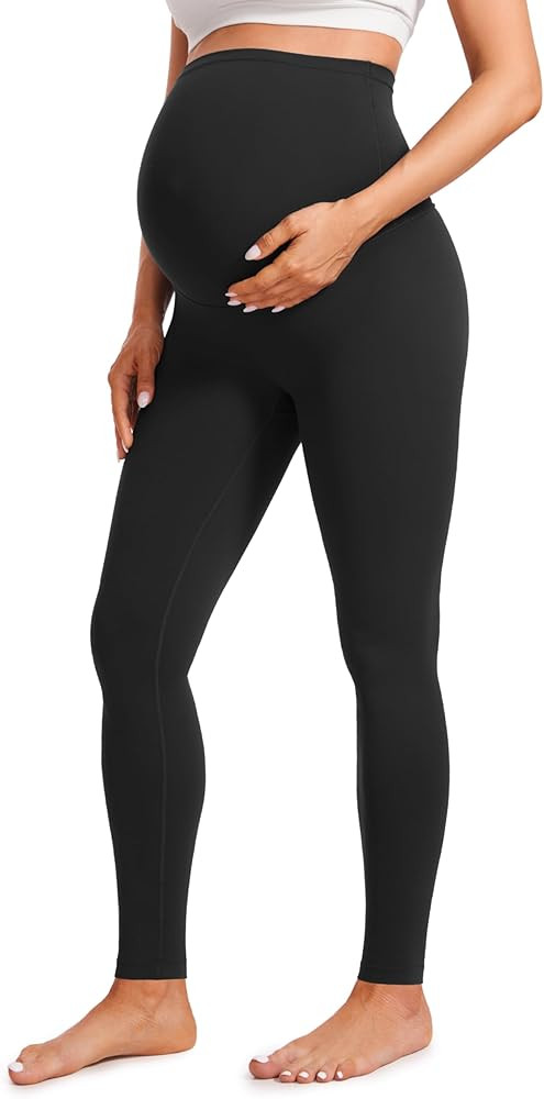 CRZ YOGA Butterluxe Extra Long Maternity Leggings 30'' - Yoga Lounge Pants for Tall Women Pregnan... | Amazon (US)