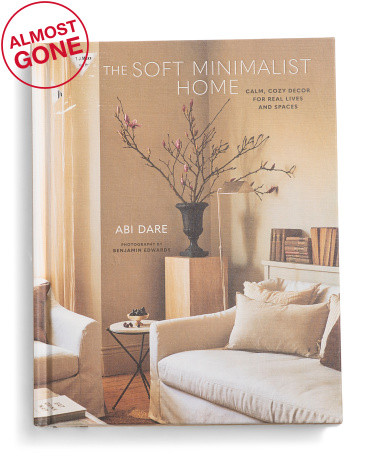 Soft Minimalist Home Book | TJ Maxx