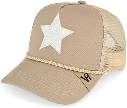 VINTAGE HAVANA Trucker Hats Women | Mesh Adjustable Snapback Hat | Men & Women Cute Trendy Fashio... | Amazon (US)