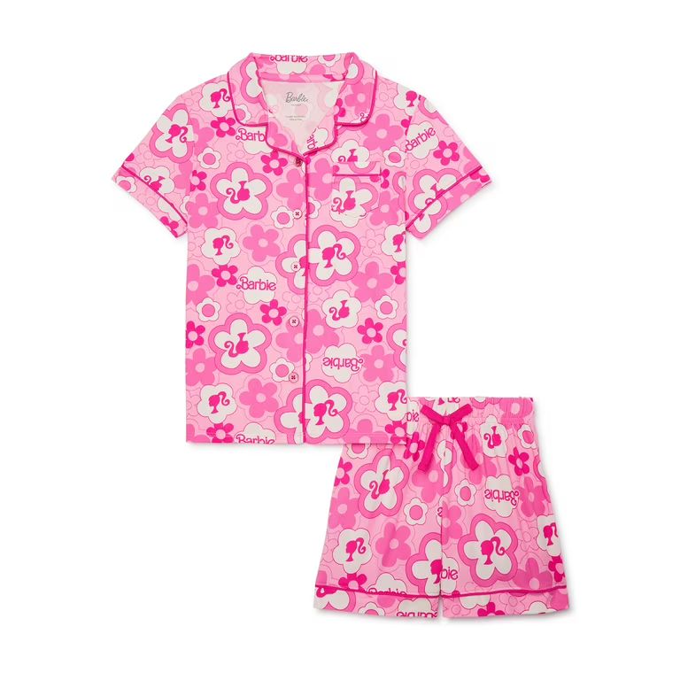 Toddler Girl Character Super Soft Pajama Coat Set, Sizes 2T-5T | Walmart (US)