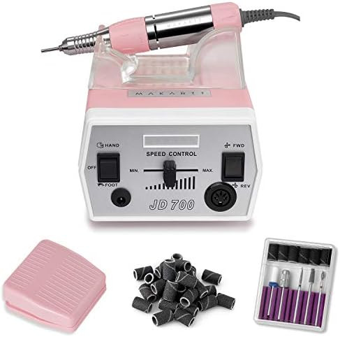 Makartt Nail Drill Portable Electric Nail File Machine Geneviere E File Pink JD700 Professional 3... | Amazon (US)