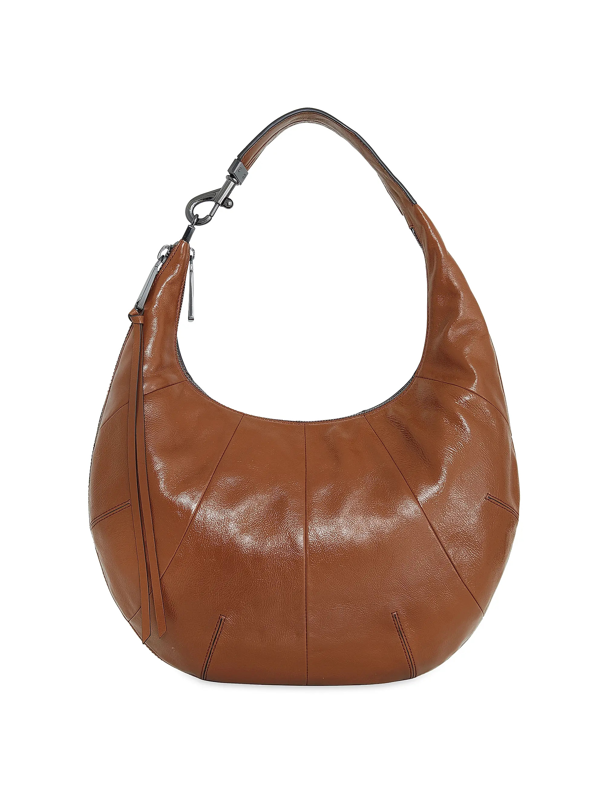 Medium Leather Croissant Shoulder Bag | Saks Fifth Avenue