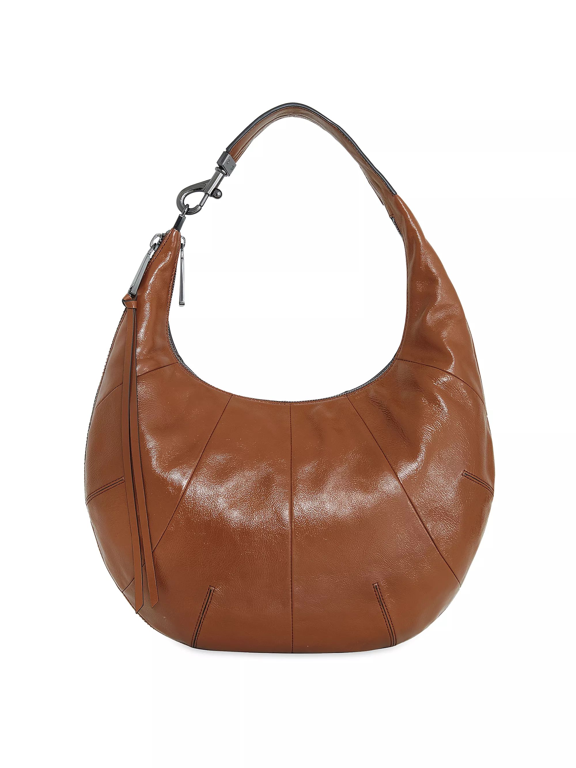 Medium Leather Croissant Shoulder Bag | Saks Fifth Avenue