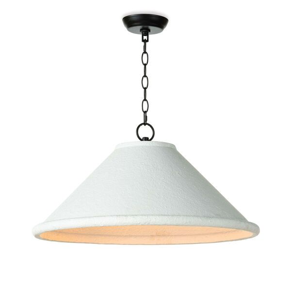 Billie White Three-Light 25-Inch Pendant | Bellacor