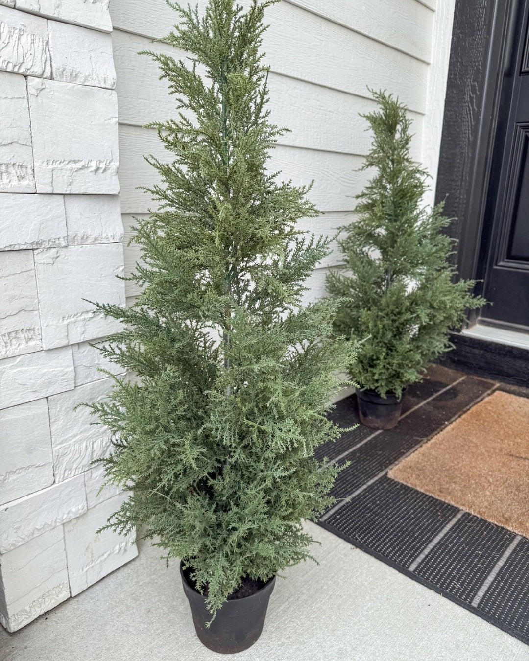 Top seller this month, outdoor Christmas trees, 2 pack, pair, long lasting, weather durable, 3ft, artificial cedar trees, UV rated, Christmas decor, on sale, new deal alert

#LTKSaleAlert #LTKSeasonal