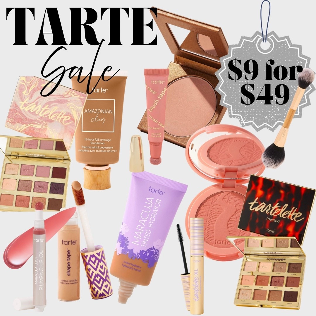 9 full-size mystery TARTE items for $49 plus free shipping. This is a no-brainer. Don't overthink it. All of these items would be great to put in Easter baskets.

#LTKSaleAlert #LTKBeauty